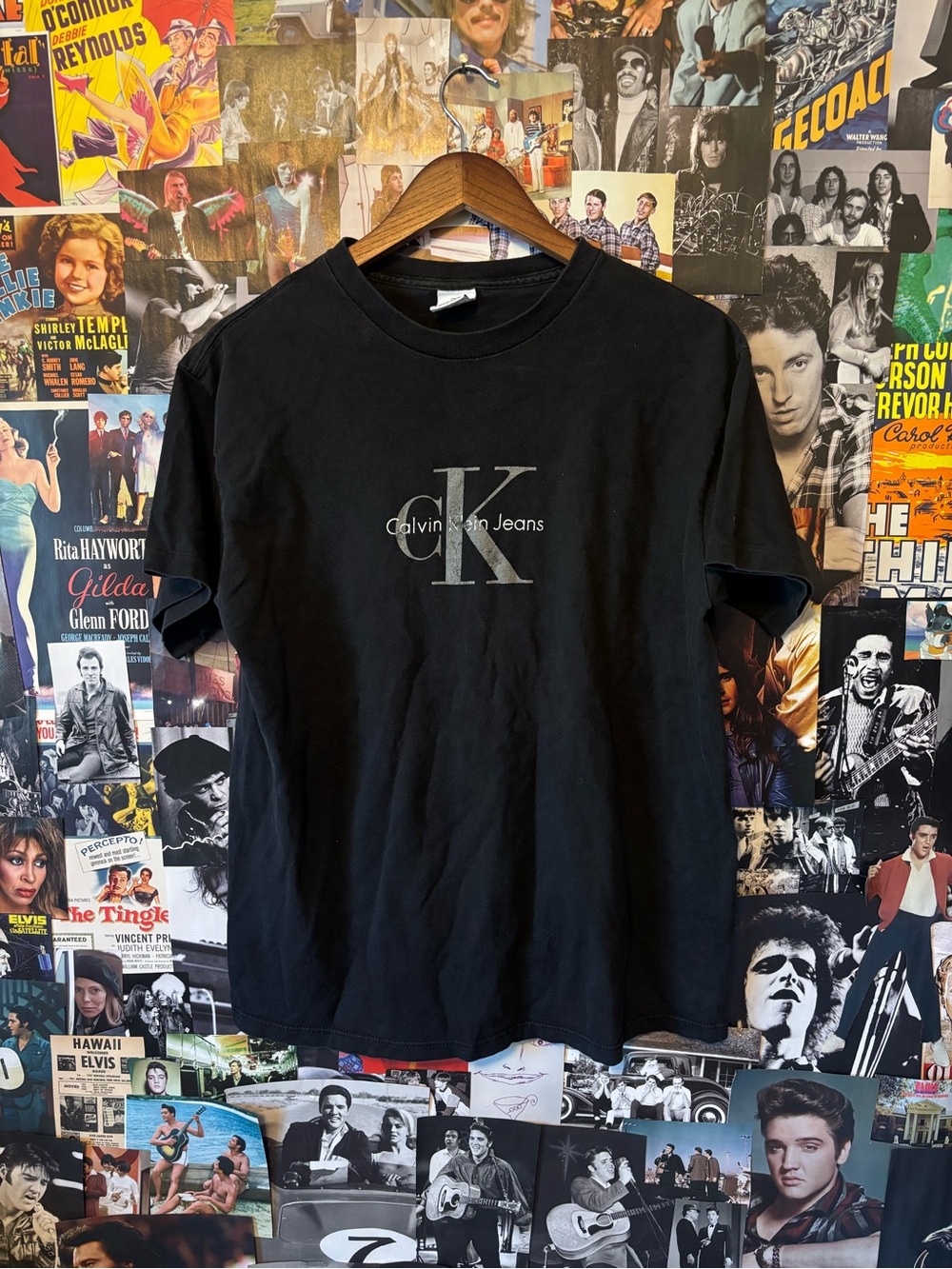 Calvin Klein Black Short Sleeve Logo Tee